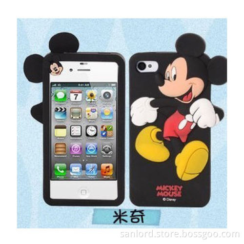 Disney Cartoon iPhone 5s Silicone Cases, Promotional Gifts